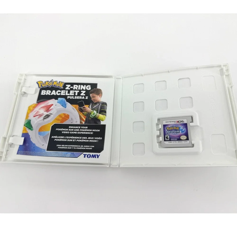 Pokemon Moon Nintendo‎ 3DS Game Authentic Cartridge with Case